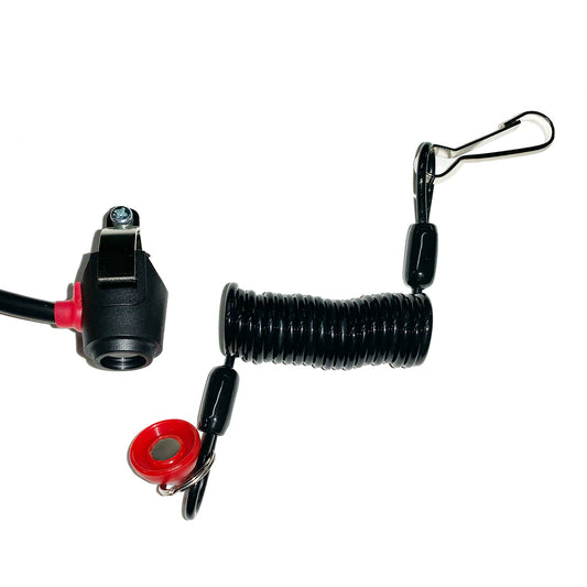Magnetic kill switch for Surron LBX, Ultra Bee, Talaria, and E Ride Pro electric bikes, made by eDirtyBike.