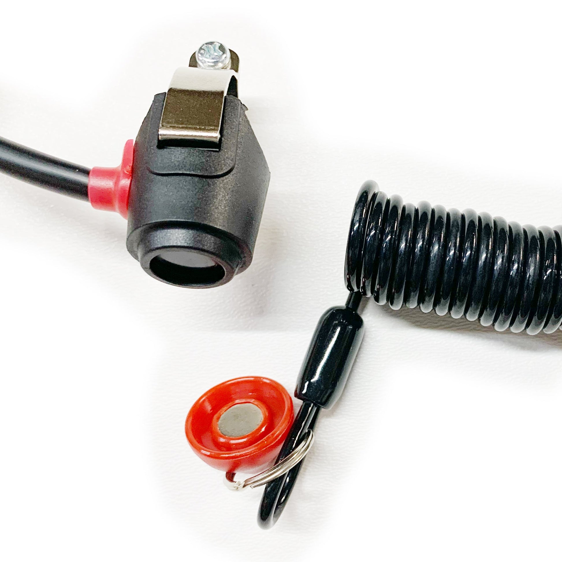 eDirtyBike Rawrr Mantis kill switch with magnetic connection for Surron and Talaria electric bikes.