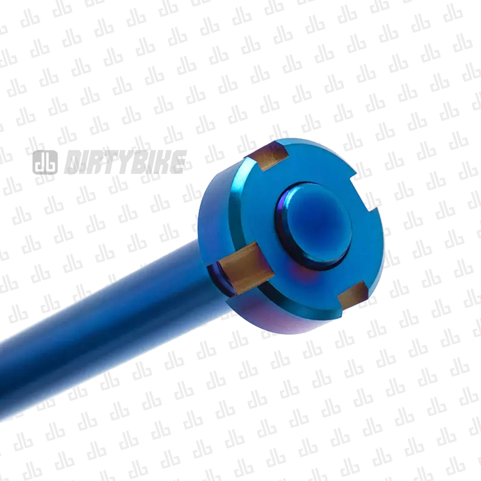 eDirtyBike Titanium Intermediate Shaft axle for Surron LBX electric bike, lightweight and durable replacement part.