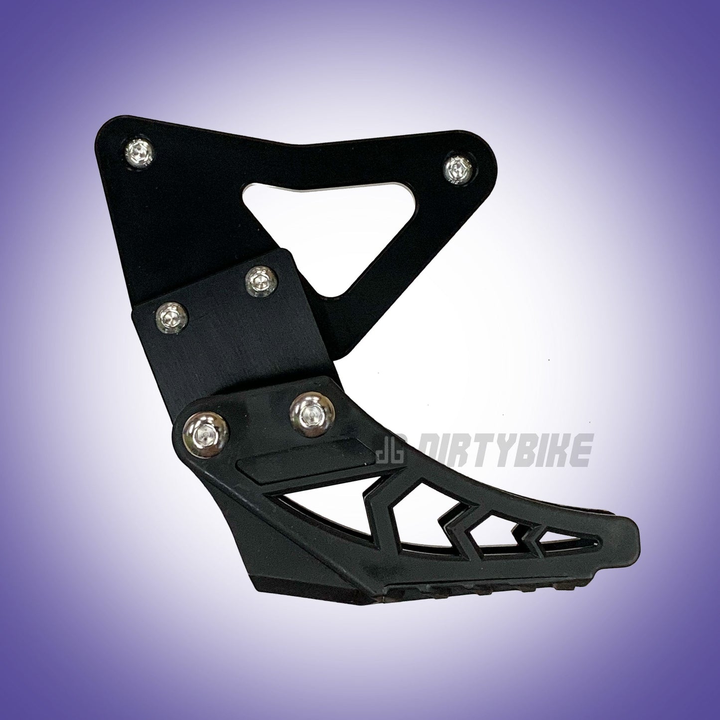 Black Talaria Sting chain guide kit for MX3 and MX4 eDirtyBike models, designed for improved chain stability.