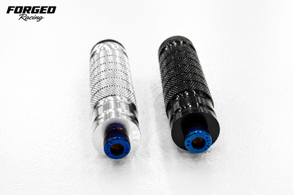 Titanium Style Foot Lock Bolts – Blue Anodized Lightweight Motorcycle / E-Moto Hardware