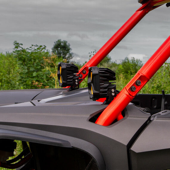 XK GLOW, XK GLOW 5-Inch Spot Beam Cube Light - Offroad LED Spotlight with Focused Laser-Like Beam
