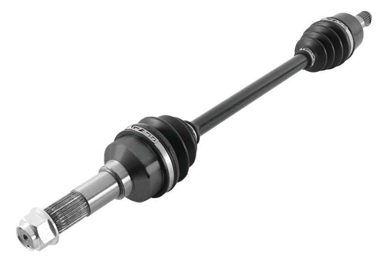 QuadBoss Yamaha YXR450 Rhino 4x4 ATV front left rugged axle part 609229 showing metal construction and mounting points