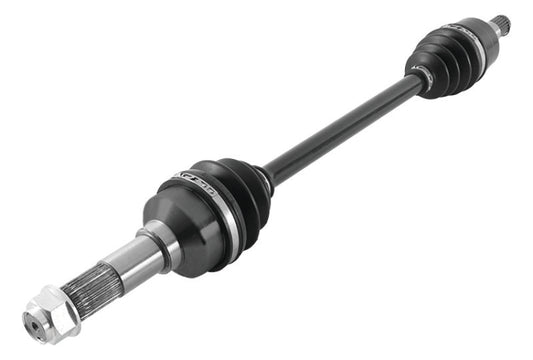 QuadBoss Yamaha YXR450 Rhino 4x4 ATV front left rugged axle part 609229 showing metal construction and mounting points