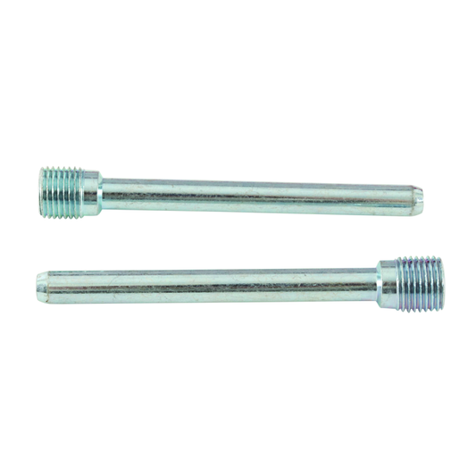QuadBoss brake caliper retaining pin kit for Can-Am and Yamaha models, showing metal pins and packaging for installation.