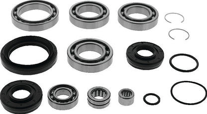 QuadBoss differential bearing and seal kit for Honda TRX500FA5 and TRX520 models, includes multiple bearings and seals.