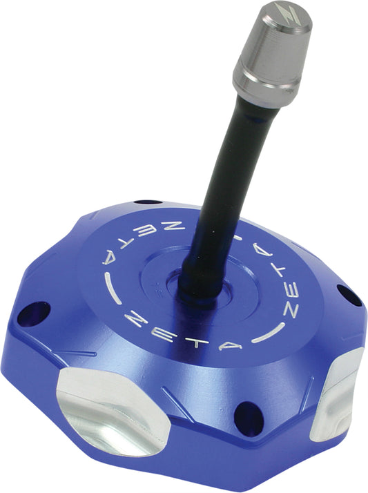 ZETA, ZETA Billet Gas Cap Blue for Motorcycles - Part Number ZE87-1501