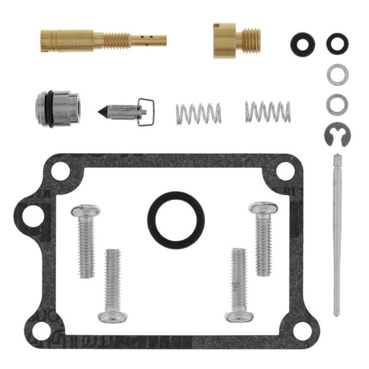 QuadBoss Suzuki LT-Z50 QuadSport carburetor repair kit with various components for engine maintenance and repair.
