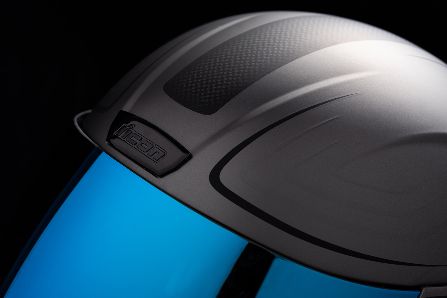 Blue ICON Airform™ Helmet Resurgent in XS size, featuring sleek design and ventilation for motorcycle riders.