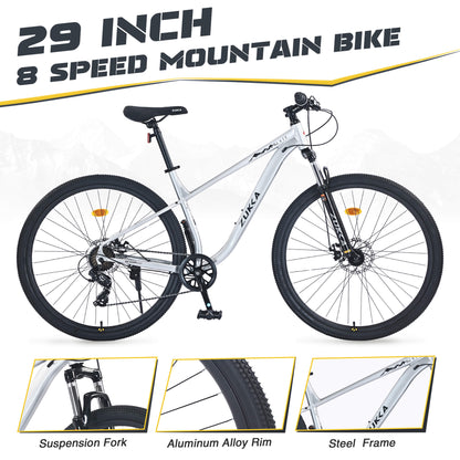 Hycline Zukka Blaze MTB bicycle tire, 29-inch by 1.95-inch mountain bike tire with rugged tread pattern for off-road riding.