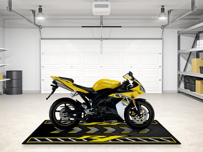 Designed Pit Mat for Yamaha R1 - 50th Anniversary Edition Motorcycle - MM7472 - Howling Moto