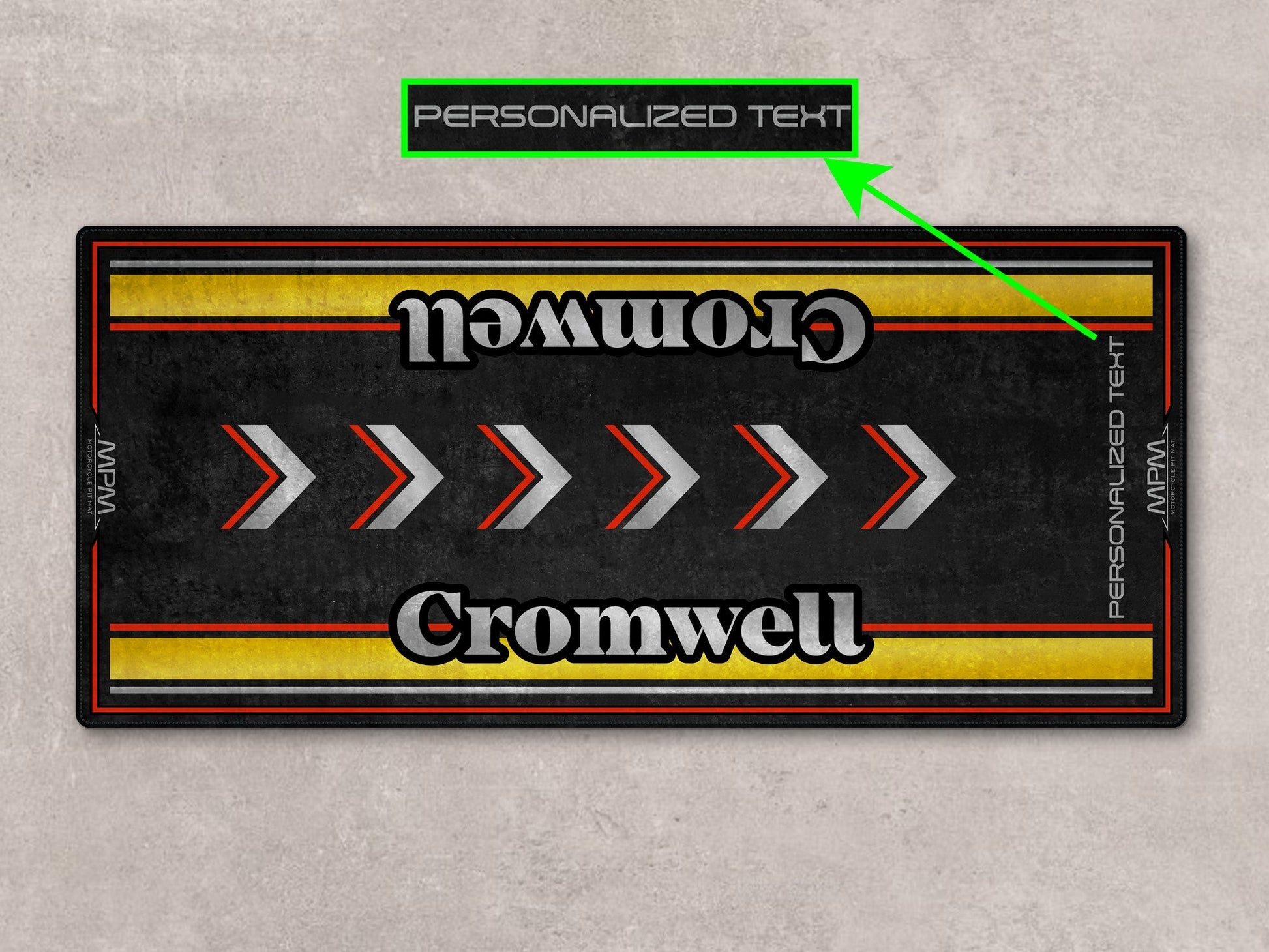 Designed Pit Mat for Brixton Cromwell Motorcycle - MM7460 - Howling Moto