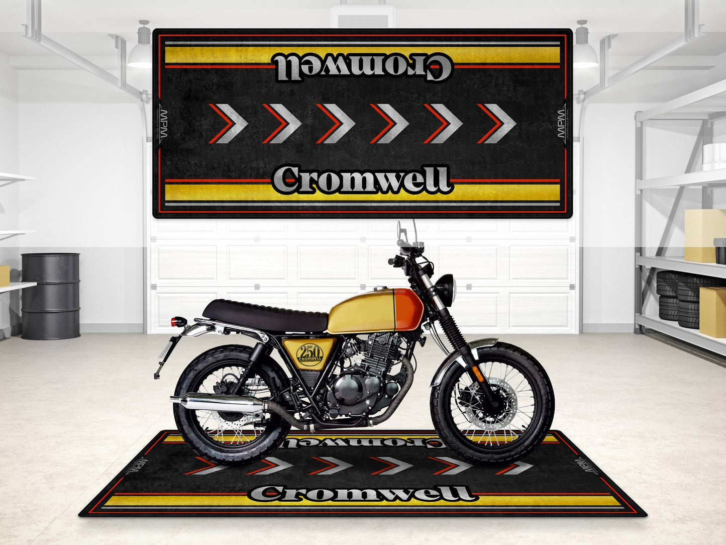 MPM Motorcycle Mat for Brixton Cromwell - MM7460 - Howling Moto