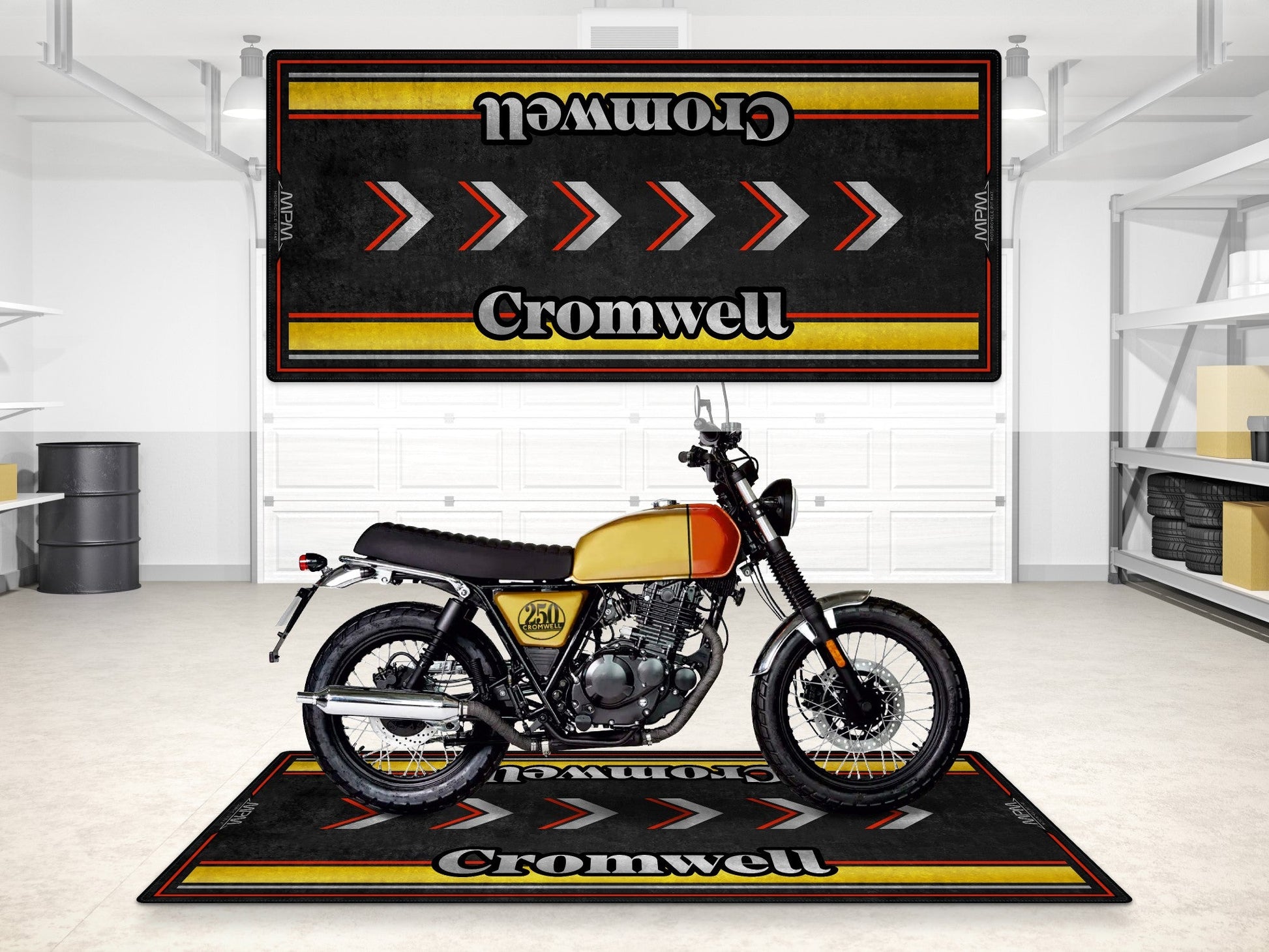 MPM Motorcycle Mat for Brixton Cromwell - MM7460 - Howling Moto