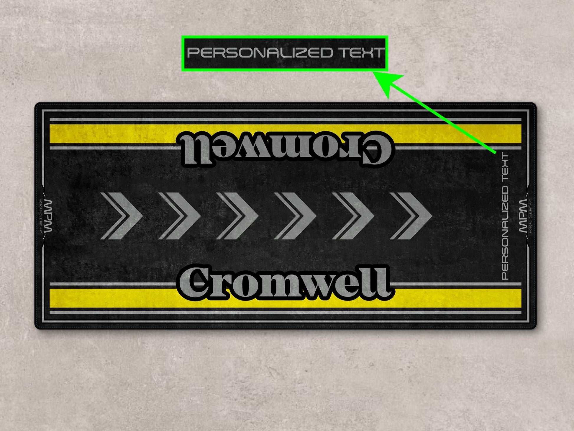 Designed Pit Mat for Brixton Cromwell Motorcycle - MM7460 - Howling Moto
