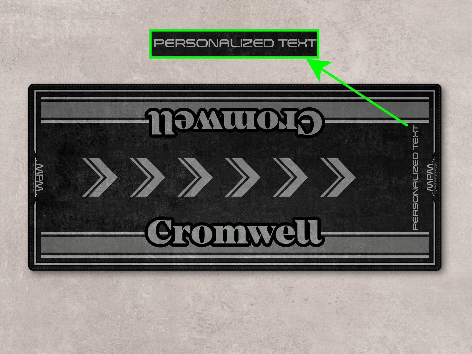 Designed Pit Mat for Brixton Cromwell Motorcycle - MM7460 - Howling Moto