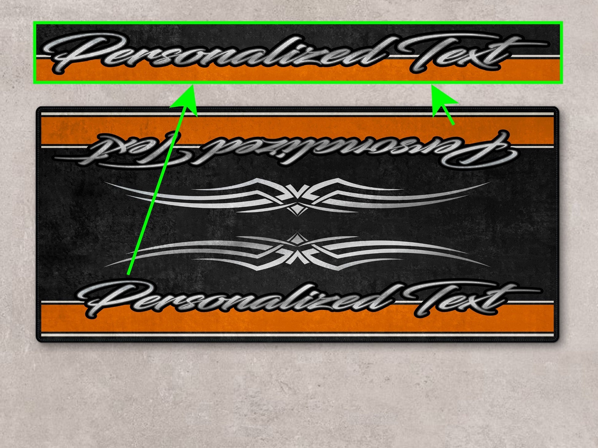 Motorcycle Mat for Touring Motorcycle "The Queen of the Highway" - MM7299 - Howling Moto