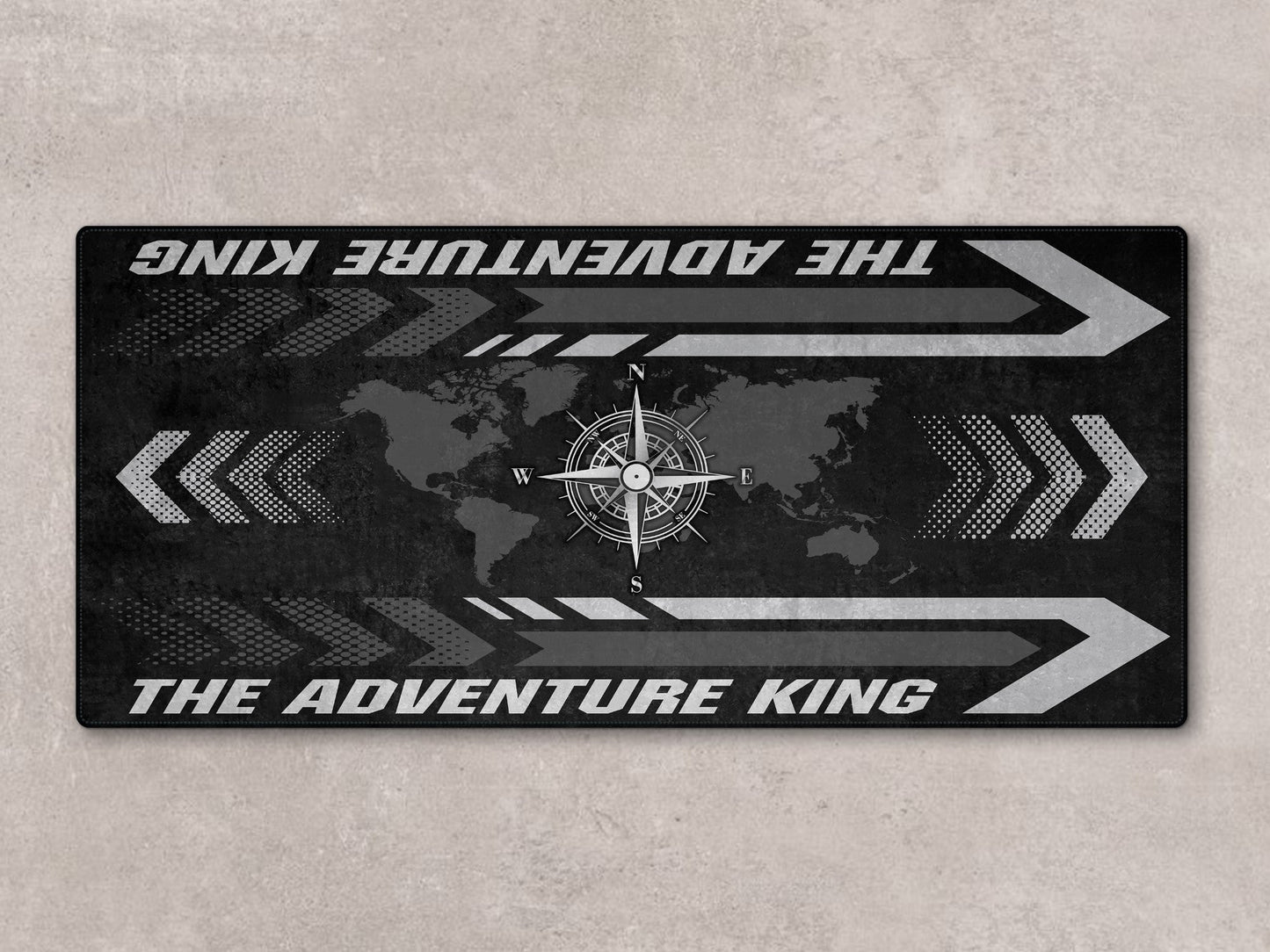 Motorcycle Mat for Adventure Motorcycle "The Adventure King" - MM7341 - Howling Moto