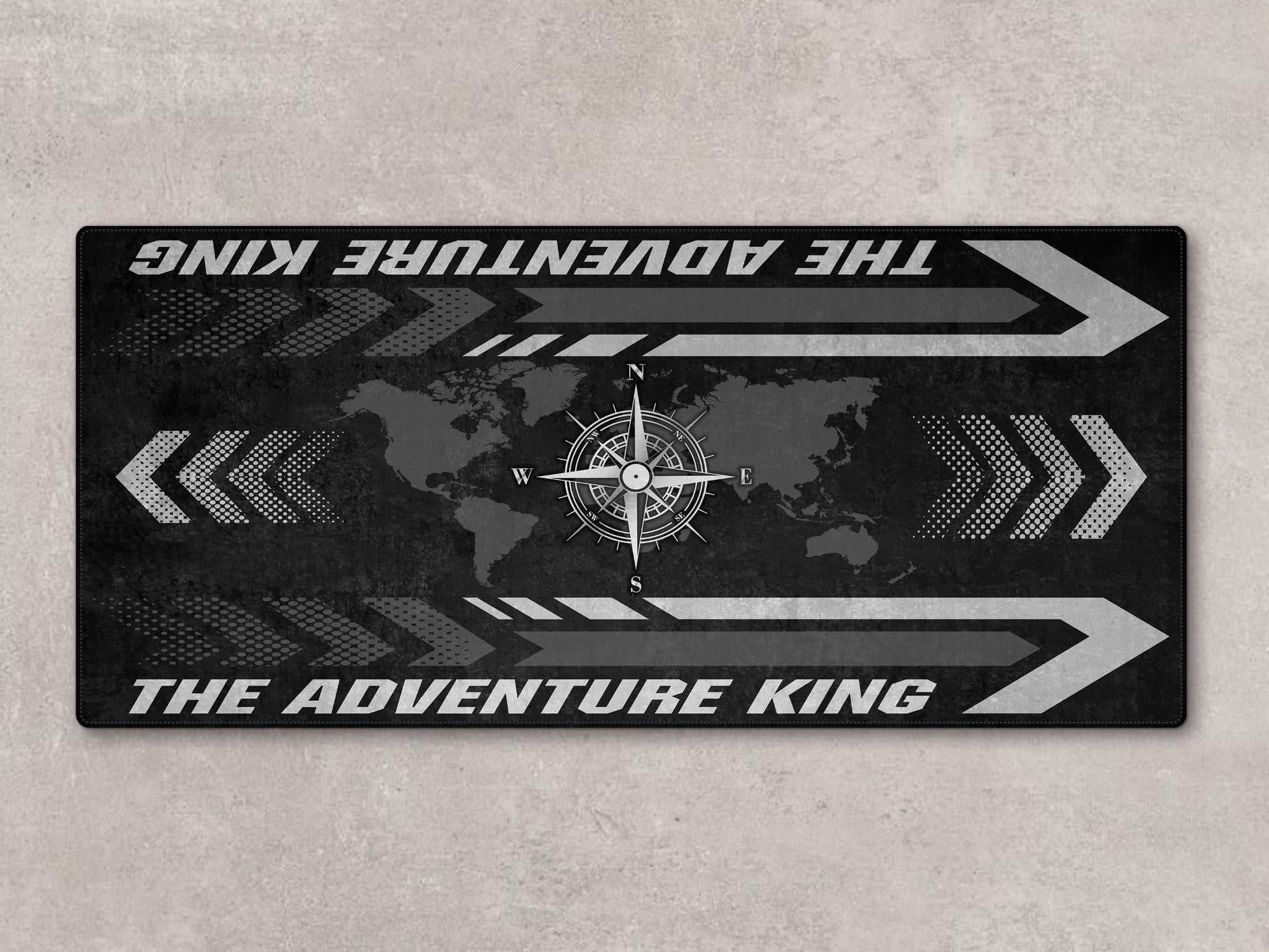 Motorcycle Mat for Adventure Motorcycle "The Adventure King" - MM7341 - Howling Moto