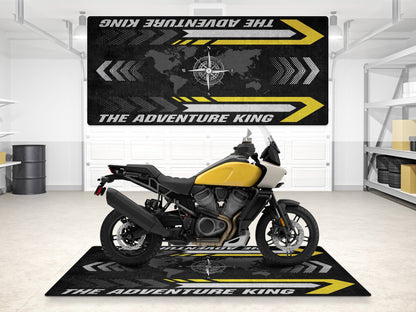 Motorcycle Mat for Adventure Motorcycle "The Adventure King" - MM7341 - Howling Moto