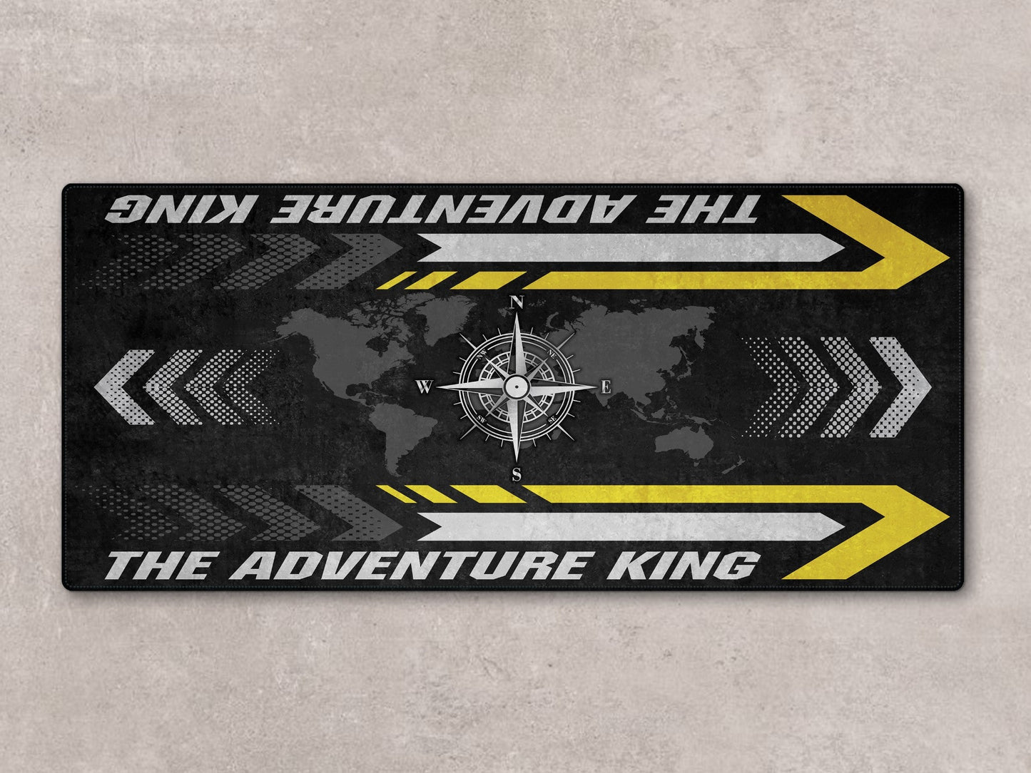 Motorcycle Mat for Adventure Motorcycle "The Adventure King" - MM7341 - Howling Moto