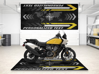 Motorcycle Mat for Adventure Motorcycle "The Adventure King" - MM7341 - Howling Moto