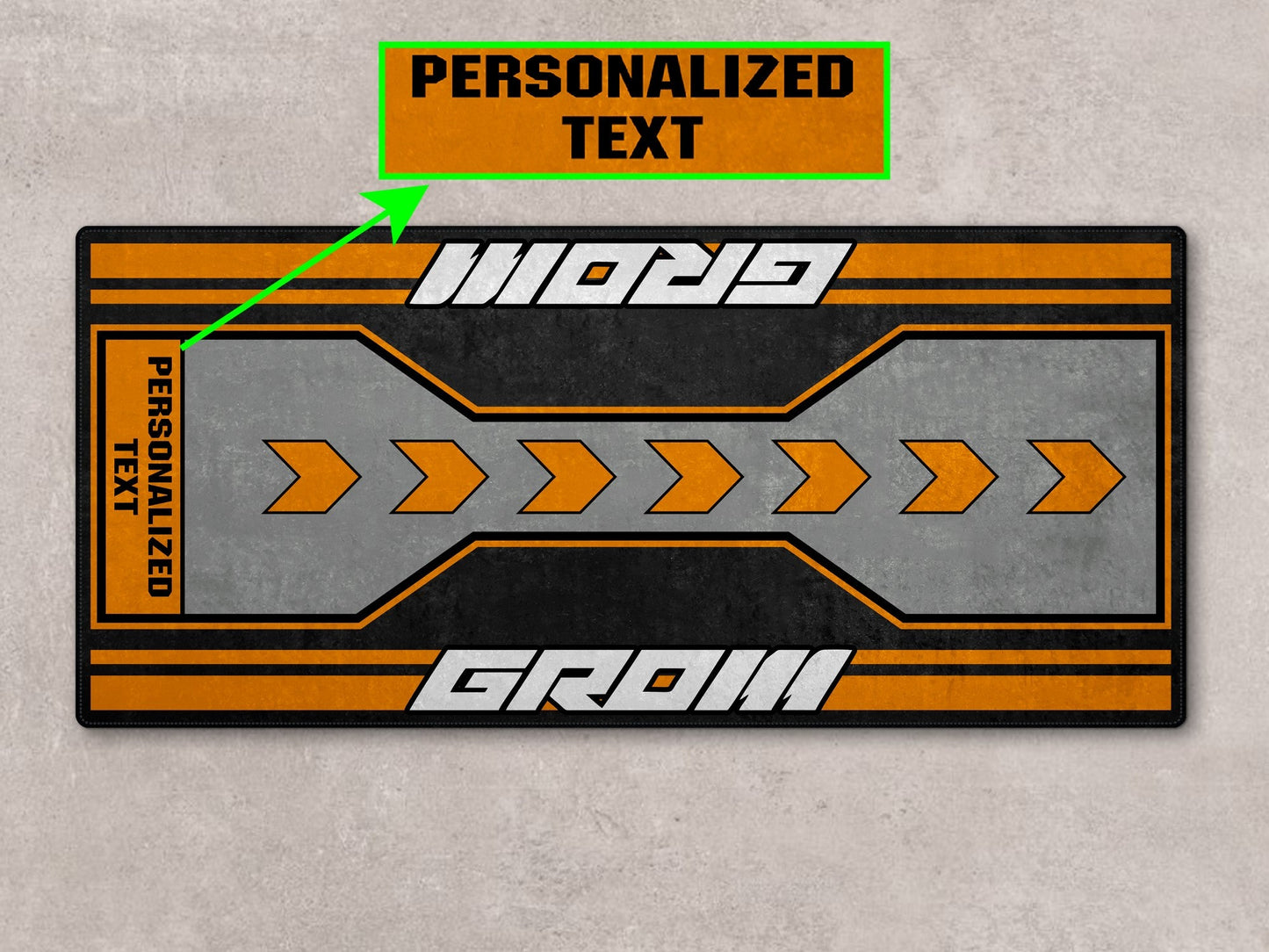 Designed Pit Mat for Honda GROM Motorcycle - MM7265 - Howling Moto