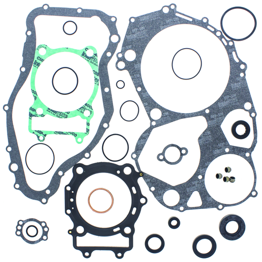 QuadBoss Arctic Cat 650 H1 4x4 gasket set with oil seals, includes complete engine gasket components and sealing parts.