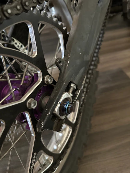 DHM Titanium Rear Axle Assembly for Sur Ron - Howling Moto