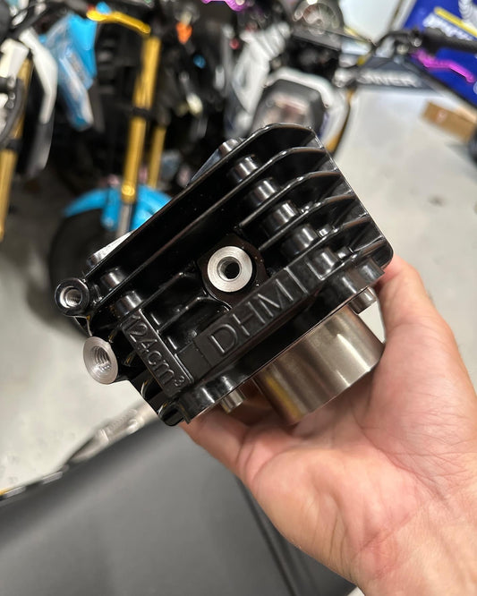 DHM Stock Bore Cylinder with Oil Ports for the Grom/Monkey 2014-2020 - Howling Moto
