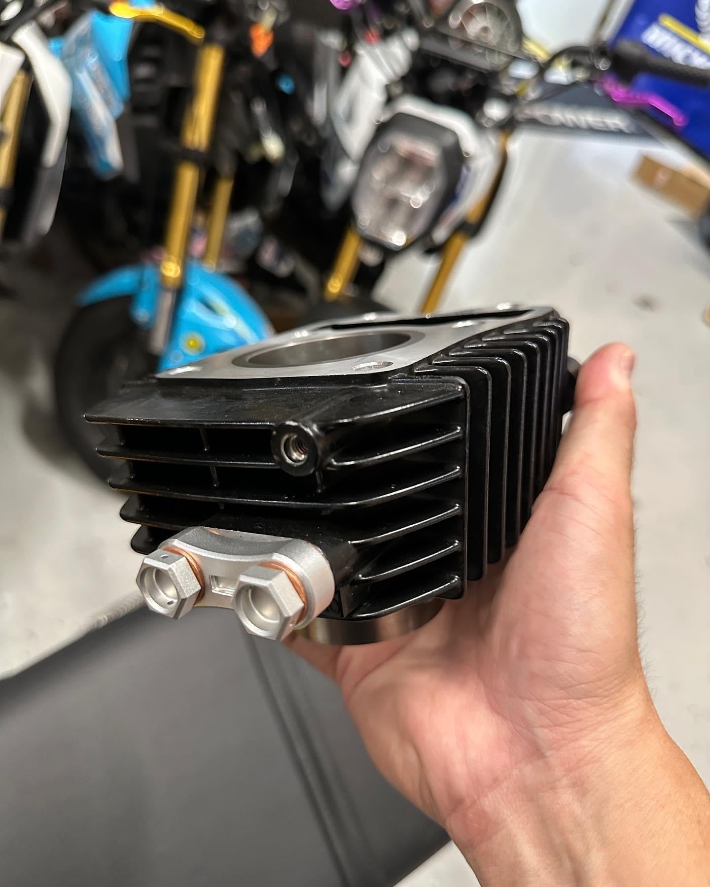 DHM Stock Bore Cylinder with Oil Ports for the Grom/Monkey 2014-2020 - Howling Moto