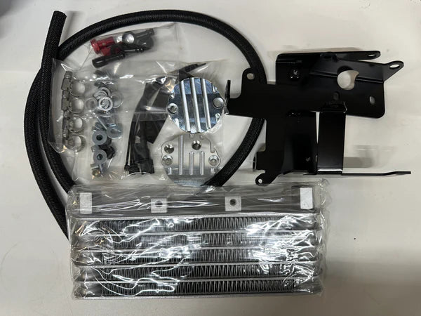 Kitaco x DHM 5-Row Oil Cooler Kit for the 2022+ Honda Grom - Howling Moto