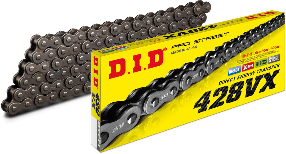 D.I.D Pro Street VX-Ring Chain Natural | Howling Moto