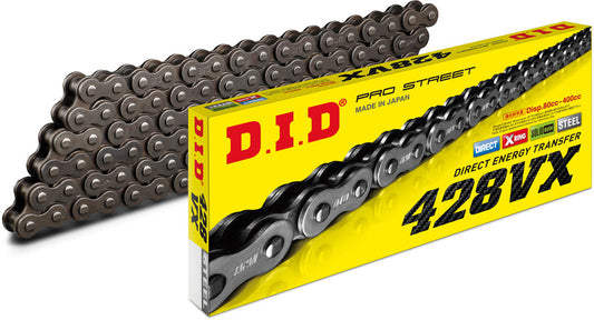 D.I.D Pro Street VX-Ring Chain Natural - Howling Moto