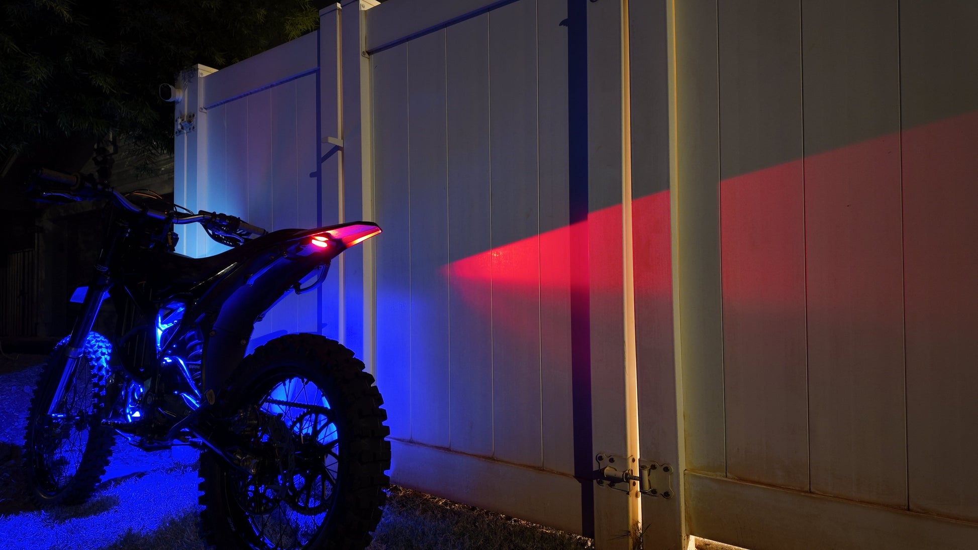 Project9 Surron Ultra Bee brake light, a plug-and-play safety upgrade for electric bike lighting and electrical enhancement.