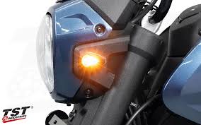TST LED Front Flushmount Turn Signals for Honda - Howling Moto
