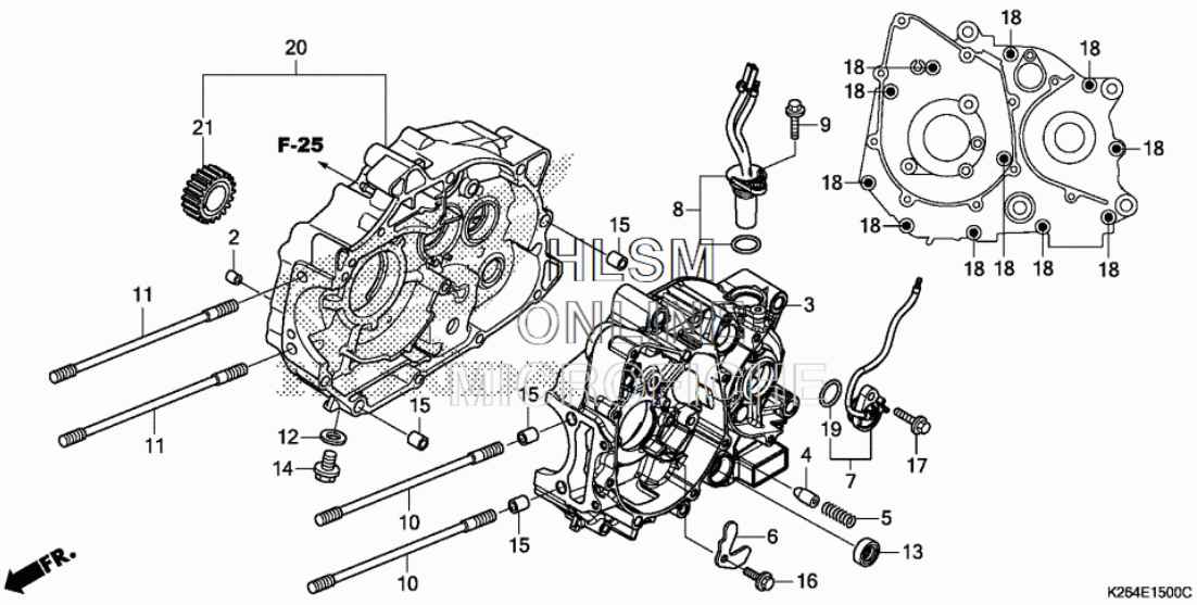 Honda Grom 2014 - 2020 Oil Jet (1.0mm)