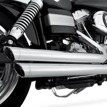 IN STOCK VANCE & HINES Big Shots Staggered Exhaust System - Chrome 17959 - Howling Moto