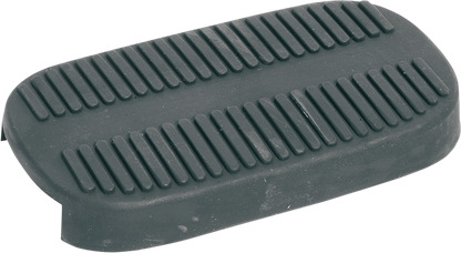 DRAG SPECIALTIES brake pedal rubber for FL motorcycles, durable rubber pad designed for motorcycle brake pedals.