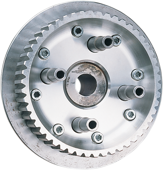 DRAG SPECIALTIES clutch hub for Harley Big Twin '84-'89, part 37550-84A-BXLB2, showing metal clutch hub component.