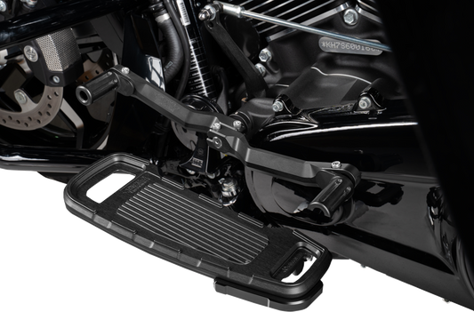 DRAG SPECIALTIES black CNC aluminum heel and toe shifter for motorcycles, adjustable motorcycle shift lever RCT-B003 model