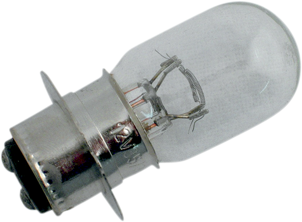 DRAG SPECIALTIES replacement bulb for 4-1/2 inch Diamond Light, part No. AH-4217-BXLB1, with clear glass and metal base.