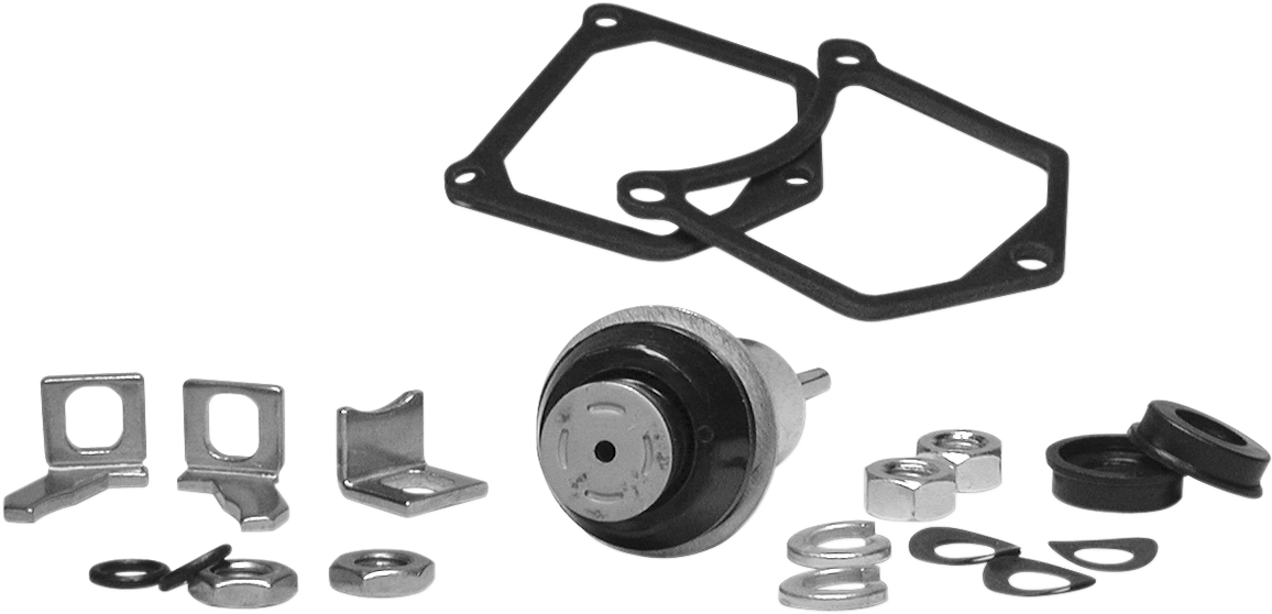 DRAG SPECIALTIES Starter Solenoid Kit for Harley Davidson motorcycles, model 79-1101, with electrical components and wiring.