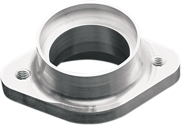 Drag Specialties flange adapter 289219 for early Evolution models, compatible with OEM or Mikuni HSR-42 carbs, motorcycle part