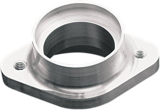 Drag Specialties flange adapter 289219 for early Evolution models, compatible with OEM or Mikuni HSR-42 carbs, motorcycle part