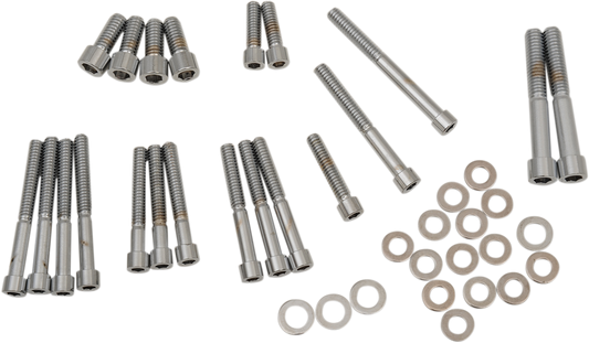 DRAG SPECIALTIES MK265S bolt set for Sportster cam, crankcase, sprocket cover, and rear master cylinder mount