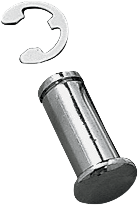 DRAG SPECIALTIES pivot pin and clip kit 19147A for motorcycle repair, featuring metal pins and clips for secure attachment.