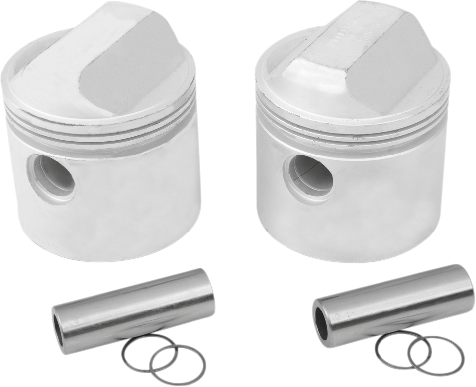 DRAG SPECIALTIES XL piston made of OEM-quality cast aluminum alloy, replacement part with part number 750751-BX-LB1.
