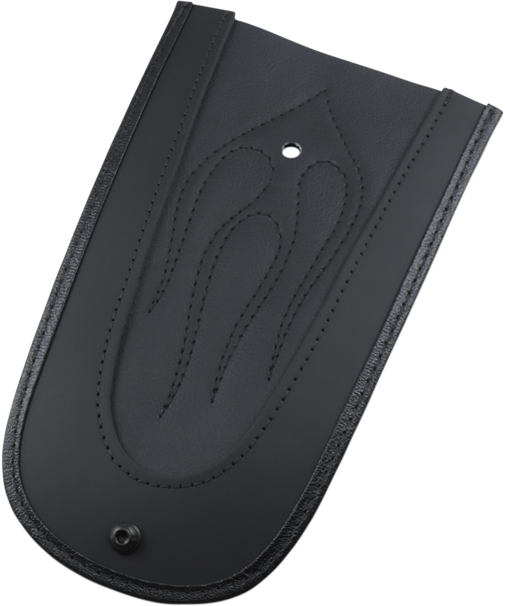 Drag Specialties Seats Fender Skin with flame-stitched automotive-grade vinyl for motorcycle seat customization, model 1405-0143.