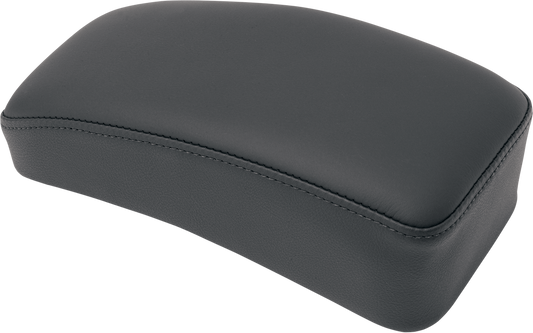 Black large pillion seat from Drag Specialties Seats, designed for comfort and style on motorcycle rides.
